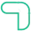 A green half cross logo